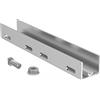 Fischer Kit Giunzioni Connector AL per Profili SolarFish, 2 Pz, per Pannelli Solari Fotovoltaici