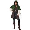 California Costumes Felpa da donna leggendaria Robin Hood, Multicolore, Medium (8-10 US)