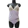 Intimo MAGIC DREAM Completo Intimo Donna Canotta e Slip L Cotone Lavanda Lilla