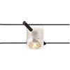 SLV 139120, nero tensostruttura COMET, spot LED, faretto, lampada a soffitto, illuminazione di interni / GU5 50W GU5.3, 6.5 x 18.5 x 7.5 cm
