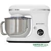 Pyramidea IMPASTATRICE PLANETARIA BIANCA PROFESSIONALE CON CIOTOLA IN ACCIAIO 5,2 LT 1200W