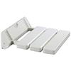 Nofer Sedile doccia bianco pieghevole sedia disabili in alluminio abs nofer 15067.2