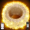 YAGOPAL Luci Natale Esterno 100M 800 LED Luci di Natale Impermeabile di Fata all