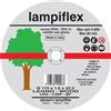 LAMPIFLEX Disco Abrasivo Taglio Legno Lampiflex 115 x 22,2 mm H 1,6 mm 25 Pezzi