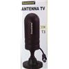 Linextreme Antenna TV Portatile Uso interno Per Digitale Terrestre VHF UHF Omnidirezionale