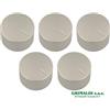 Whirlpool Bauknecht 5 MANOPOLE FUOCHI PER PIANO COTTURA WHIRLPOOL BAUKNECHT 481010523832 ORIGINALE