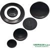 SMEG KIT PIATTELLI SPARTIFIAMMA BRUCIATORI 5 FUOCHI NERI FORNELLI CUCINA