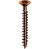 AMBROVIT Sc Viti per Legno Bronzate Tp 4 x 50 Pz. 20)* Mustad 5 Pezzi