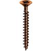 AMBROVIT Sc Viti per Legno Bronzate Tp 4,5 x 30 Pz. 20)* Mustad 5 Pezzi