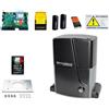 DIEFFEMATIC KIT SET MOTORE AUTOMAZIONE CANCELLO SCORREVOLE 2000KG 230V SI ADATTA A FAAC 220V