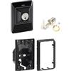 Faac SELETTORE CHIAVE DA INCASSO FAAC XK10 B 401252 EX T10 CON SERRATURA E ADATTATORE
