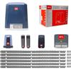 BFT Kit Cancello Scorrevole Automatismo Bft Deimos Bt A400 Kg 24V + 6 Mt Cremagliera