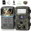 YOVOCA Fototrappola Fototrappole Infrarossi Invisibili 2,7K 58MP 32GB Fotocamera Caccia