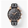 Tissot Orologio Tissot PRS 516 Cronografo Quadrante Nero PVD Oro Rosa T100.417.36.05...