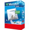 Menalux, Set di sacchetti per aspirapolvere, 4 pz., compatibili con Nilfisk/Tchibo TCM/Thomas