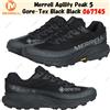 Merrell Agility Peak 5 Gore-Tex nero nero 067745 taglia uomo