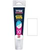 Tytan Silicone Acetico Bagni e Cucine in Tubetto Tytan Bianco 60 ml 6 Pezzi
