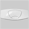 GEBERIT COPERCHIO CON PER CASSETTA ZAINO AP116 - Bianco
