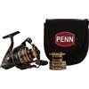 PENN Kit per mulinello da pesca con bobina di ricambio e copertura per mulinello
