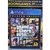 GRAND THEFT AUTO V GTA 5 PREMIUM EDITION PS4 PLAYSTATION 4 EU CON ITALIANO NUOVO