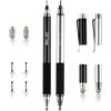 ELZO 2 x Pennino Capacitivo a Punta Fine Penna Touch Penna per Tablet iPad