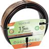 claber Tubo da giardino antitorsione TOP BLACK 1/2" (12 - 17mm) 15 metri - CLABER 9037