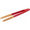 Pebbly Natural NBA019 - Pinza da Cucina, Magnetica, 24 cm, Colore: Rosso