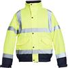 Blackrock Hi Vis Waterproof Bomber Jacket, Per uomo e donna, Giacca gialla, Cappotto, Utility & Safety, High Viz, Lavori edili, Idrorepellente, Certificato EN 20471 Classe 3, EN343 3:8
