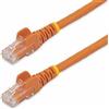 StarTech.com StarTech Cat6 UTP RJ45 Patch Cable 3m Orange Ethernet LAN Network Gigabit Cord