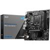 MSI MB H610, PRO H610M-E DDR5, LGA 1700, 2DD54, 1PCI-EX16,1PCI-EX1,1M.2 GEN4,4SA