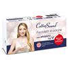 Cotton Sound ARGENTO Fazzoletti in Cotone 6 Pack x 8 Fazzoletti 100% Cotone Idrofilo