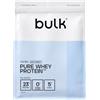 Bulk Pure Whey Proteine in Polvere Meno Dolce, Vaniglia, 23g di Proteine e 5g di BCAA, Shake di Whey Concentrato, A Basso Contenuto di Zuccheri, Supporta la Crescita e il Recupero Muscolare, 2.5kg