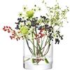 LSA International Vaso / candelabro. trasparente. 12 x 12 cm