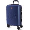 Route 66 Trolley Bagaglio a Mano 55x40x20 — Valigia Cabina Rigida con Ruote 360°, Serratura a Combinazione, Leggera e Resistente per Viaggi e Ogni Compagnia Aerea