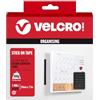 VELCRO Brand Nastro a strappo autoadesivo, tagliabile, Nero 20mm x 7,5m | Nastro a strappo autoadesivo, versatile e resistente, per casa, ufficio, garage e decorazioni
