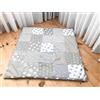 Kospu playmat coperta patchwork coperta da gioco coperta per bambini 125x125