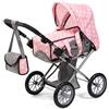 Bayer Design 13630AA Carrozzina per bambole City Star, regolabile, plegable, con bolsa
