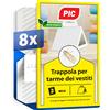 PIC Trappola ai feromoni Anti tarme dei Vestiti Prodotto Anti tarme Vestiti