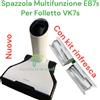 VORWERK FOLLETTO BATTITAPPETO MULTIFUNZIONE EB7S NUOVO VK7s KOBOSAN RINFRESCA