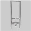 FISCHER STAFFA TCS PER BIDET SOSPESO PARETI IN CARTONGESSO Per cartongesso o muratur...