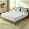 Sleephome Materasso Matrimoniale 160x190 h 25 cm Molle Insacchettate e Memory Lite