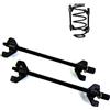 FAST WORLD SHOPPING COPPIA COMPRESSORI PER MOLLE A SPIRALE ESTRATTORI AMMORTIZZATORI 35,5 CM