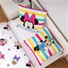 Disney Home Minnie Mouse - Cuscino decorativo con imbottitura e chiusura lampo - 40 x 40 cm - Cuscino con imbottitura - Cuscino decorativo per divano, soggiorno e camera da letto - morbido cuscino