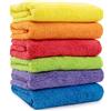 PAMEX Panni pulizia cucina riutilizzabili stracci vetri resistenti vetri panni microfibra ad alta assorbimento panni cucina panno microfibra panno microfibra 12 pezzi 40 x 38 cm colori assortiti