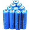 Set 5 Batterie 14500 3.7V 2200mAh Li-ion Alta Capacità HZS Ricambio Torcia