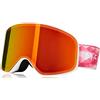 Mc Kinley Flyte Revo Occhiali da sci White/Red 2
