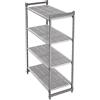 Cambro - Scaffale base da 54 cm di profondità, 153 cm di lunghezza x 183 di altezza Com4 ripiani ventilati