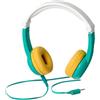 Lunii - Cuffie audio per bambini Octave - Compatibili con la Fabbrica delle Storie - Dai 3 agli 8 anni, blu/verde, One size