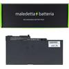 MB distribuzione Batteria Nero 11,1 V 4500 mAh SOSTITUTIVA Hp-Compaq E7U24AA, E7U24UT,