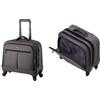 LightPak Business Notebook Trolley "Phoenix", poliestere grigio, sistema di carr